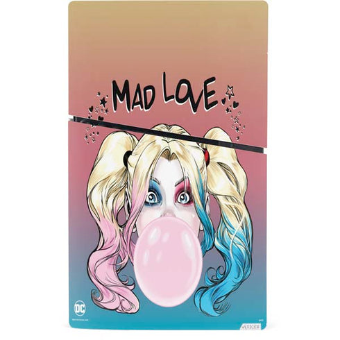 DC Comics Harley Quinn Mad Love PS5 Slim Digital Edition Bundle Skin