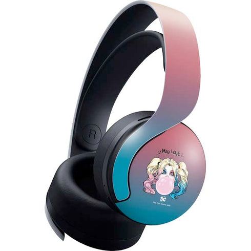 DC Comics Harley Quinn Mad Love PULSE 3D Wireless Headset for PS5 Skin