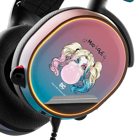 DC Comics Harley Quinn Mad Love SteelSeries Arctis 3 Skin