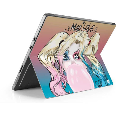DC Comics Harley Quinn Mad Love Surface Pro 8 Skin