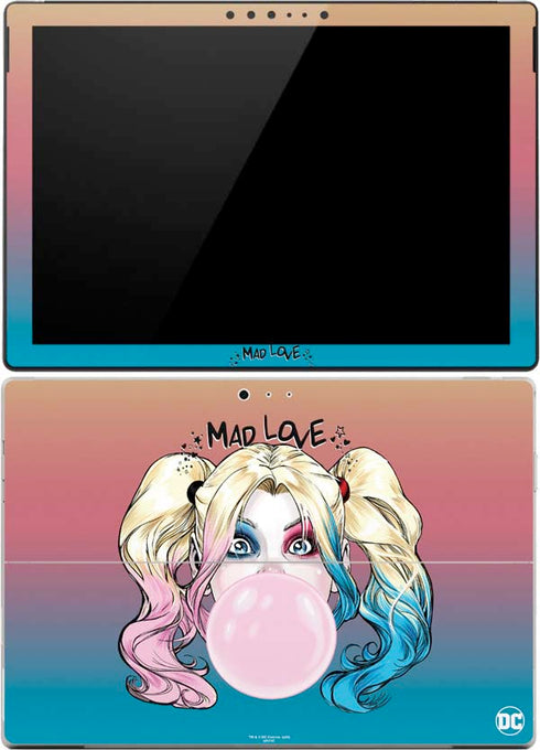 DC Comics Harley Quinn Mad Love Surface Pro (2017) Skin