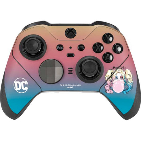 DC Comics Harley Quinn Mad Love Xbox Elite Wireless Controller Series 2 Skin