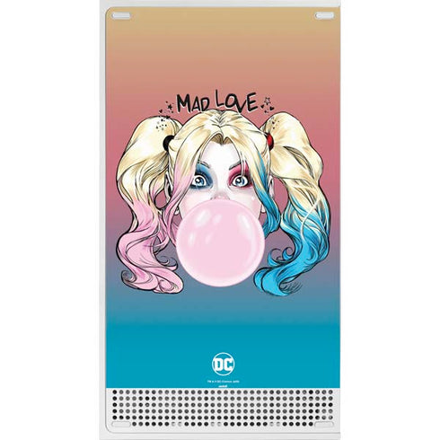 DC Comics Harley Quinn Mad Love Xbox Series S Console Skin