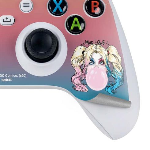 DC Comics Harley Quinn Mad Love Xbox Series S Controller Skin