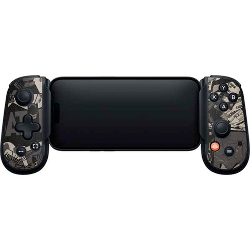 DC Comics Harley Quinn Vintage Action pose pattern Backbone One for iPhone Game Controller Skin