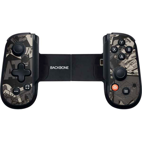 DC Comics Harley Quinn Vintage Action pose pattern Backbone One for iPhone Game Controller Skin