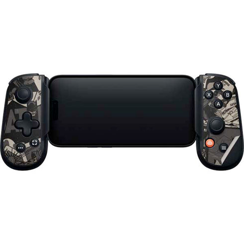 DC Comics Harley Quinn Vintage Action pose pattern Backbone One for iPhone Game Controller Skin