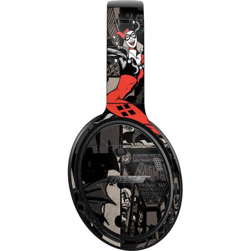 DC Comics Harley Quinn Vintage Action pose pattern Bose QuietComfort 35 Headphones Skin