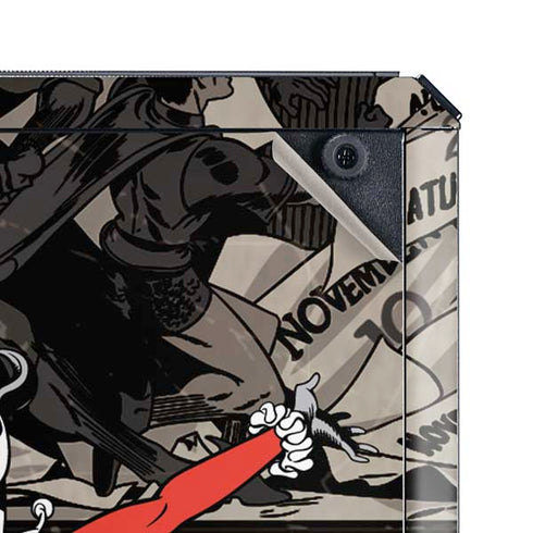 DC Comics Harley Quinn Vintage Action pose pattern Cooler Master MasterBox Q300L Mini Tower Skin