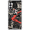 DC Comics Harley Quinn Vintage Action pose pattern Galaxy A14 5G Clear Case