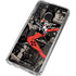 DC Comics Harley Quinn Vintage Action pose pattern Galaxy A21 Clear Case