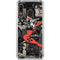 DC Comics Harley Quinn Vintage Action pose pattern Galaxy A30 Clear Case