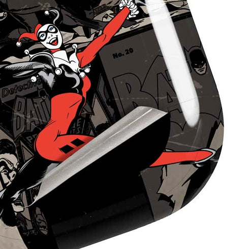 DC Comics Harley Quinn Vintage Action pose pattern Galaxy Buds Pro Skin