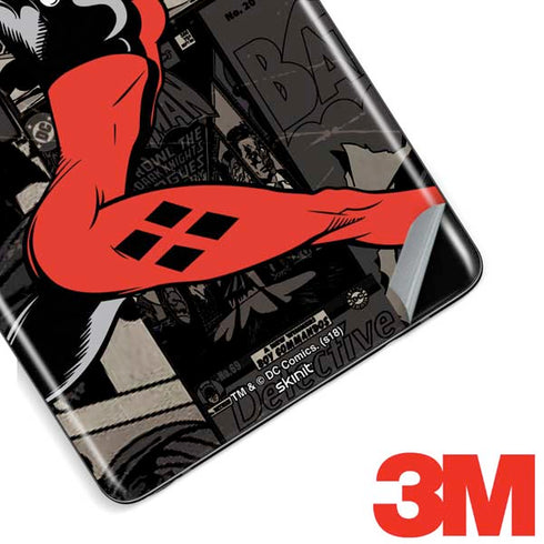 DC Comics Harley Quinn Vintage Action pose pattern Galaxy Note 8 Skin