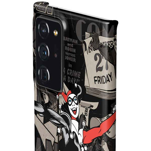 DC Comics Harley Quinn Vintage Action pose pattern Galaxy Note20 Ultra 5G Lite Case