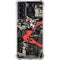 DC Comics Harley Quinn Vintage Action pose pattern Galaxy S22 Clear Case