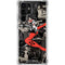 DC Comics Harley Quinn Vintage Action pose pattern Galaxy S22 Ultra Clear Case