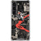 DC Comics Harley Quinn Vintage Action pose pattern Galaxy S23 Clear Case