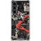 DC Comics Harley Quinn Vintage Action pose pattern Galaxy S23 FE Clear Case