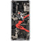 DC Comics Harley Quinn Vintage Action pose pattern Galaxy S23 Plus Clear Case