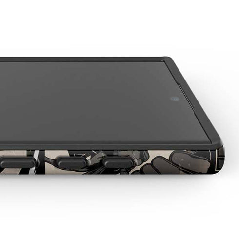 DC Comics Harley Quinn Vintage Action pose pattern Galaxy S24 Ultra Impact Case