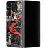 DC Comics Harley Quinn Vintage Action pose pattern Galaxy Z Fold4 5G Skin
