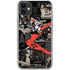 DC Comics Harley Quinn Vintage Action pose pattern iPhone 11 Clear Case