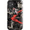 DC Comics Harley Quinn Vintage Action pose pattern iPhone 11 Impact Case