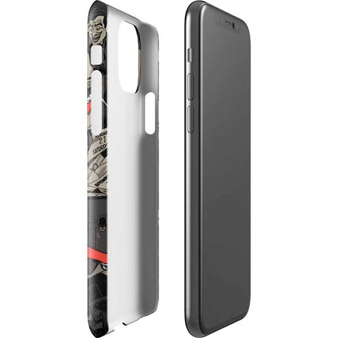 DC Comics Harley Quinn Vintage Action pose pattern iPhone 11 Pro Lite Case