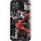 DC Comics Harley Quinn Vintage Action pose pattern iPhone 11 Pro Max Impact Case