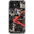DC Comics Harley Quinn Vintage Action pose pattern iPhone 12 Clear Case