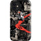 DC Comics Harley Quinn Vintage Action pose pattern iPhone 12 Mini Impact Case