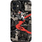 DC Comics Harley Quinn Vintage Action pose pattern iPhone 12 Mini Lite Case