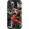 DC Comics Harley Quinn Vintage Action pose pattern iPhone 12 Pro Impact Case