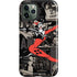 DC Comics Harley Quinn Vintage Action pose pattern iPhone 12 Pro Impact Case