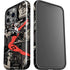 DC Comics Harley Quinn Vintage Action pose pattern iPhone 13 Pro Impact Case