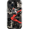 DC Comics Harley Quinn Vintage Action pose pattern iPhone 15 Plus Impact Case