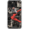 DC Comics Harley Quinn Vintage Action pose pattern iPhone 14 Plus Clear Case