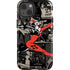 DC Comics Harley Quinn Vintage Action pose pattern iPhone 14 Impact Case