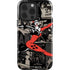 DC Comics Harley Quinn Vintage Action pose pattern iPhone 14 Pro Impact Case