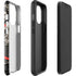 DC Comics Harley Quinn Vintage Action pose pattern iPhone 14 Pro Impact Case