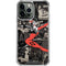 DC Comics Harley Quinn Vintage Action pose pattern iPhone 14 Pro Max Clear Case