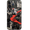 DC Comics Harley Quinn Vintage Action pose pattern iPhone 14 Pro Skin