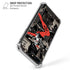 DC Comics Harley Quinn Vintage Action pose pattern iPhone 7/8 Plus Clear Case