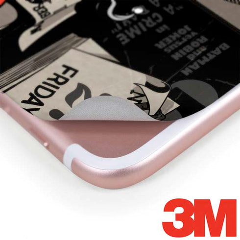 DC Comics Harley Quinn Vintage Action pose pattern iPhone 8 Plus Skin