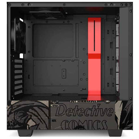 DC Comics Harley Quinn Vintage Action pose pattern NZXT H510 Compact ATX Mid-Tower Case Skin