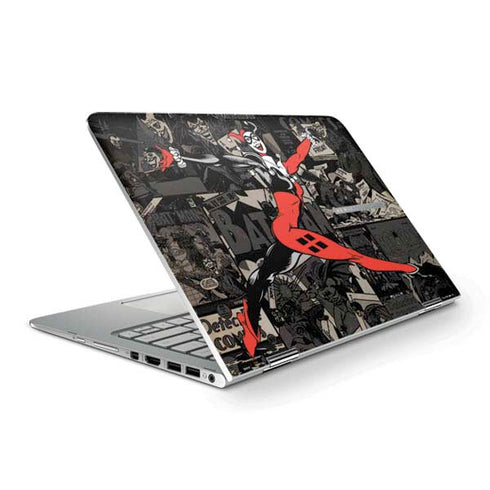 DC Comics Harley Quinn Vintage Action pose pattern HP Spectre Skin