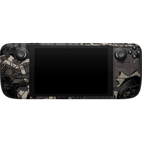 DC Comics Harley Quinn Vintage Action pose pattern Steam Deck Handheld Gaming Computer Skin