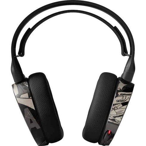 DC Comics Harley Quinn Vintage Action pose pattern SteelSeries Arctis 3 Skin