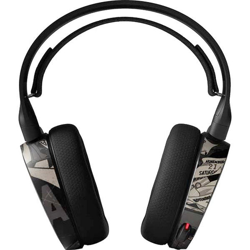 DC Comics Harley Quinn Vintage Action pose pattern SteelSeries Arctis 5 Skin
